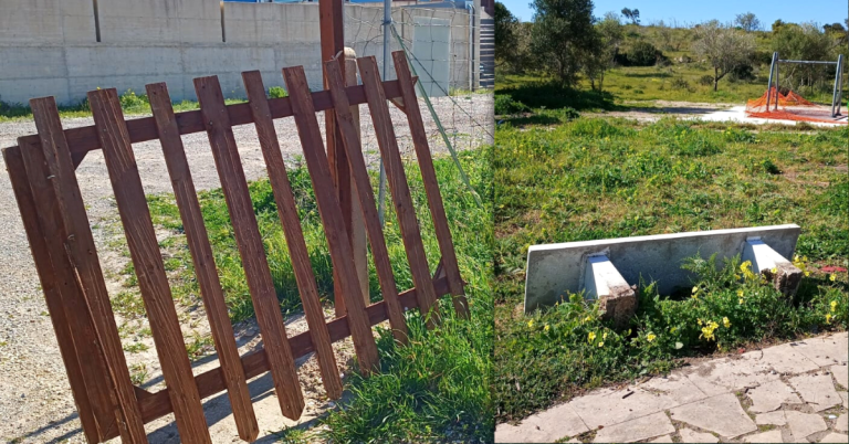 Pachino: ancora atti vandalici al parco urbano