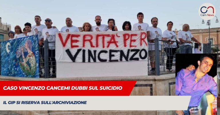 Caso Vincenzo Cancemi, dubbi sul suicidio: il GIP si riserva sull’archivazione.
