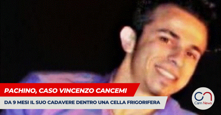 Pachino, caso Vincenzo Cancemi: da 9 mesi il suo cadavere dentro una cella frigorifera