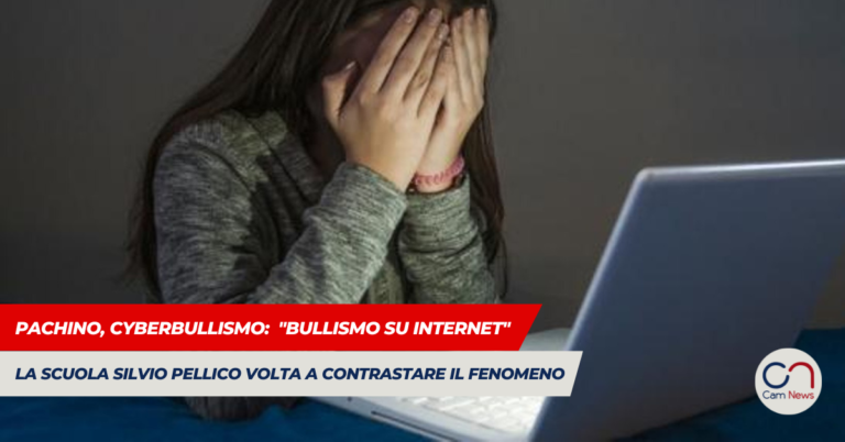 Pachino, Cyberbullismo: la Silvio Pellico avvia il progetto per contrastare il “bullismo su internet”
