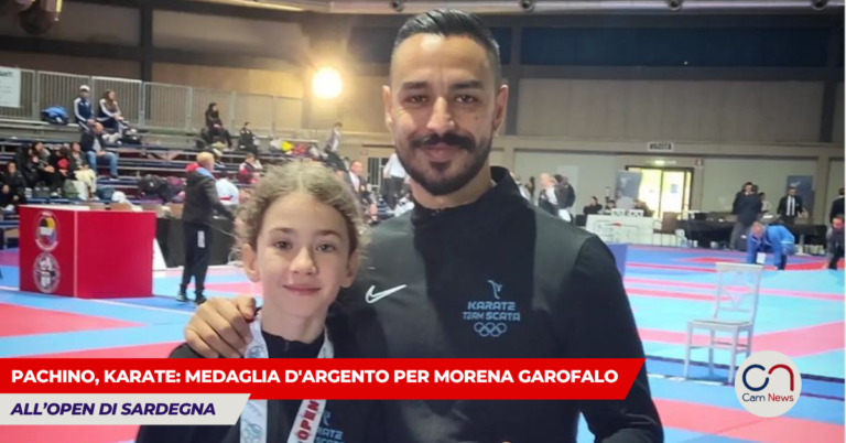 Pachino, karate: medaglia d’argento per la pachinese Morena Garofalo all’Open di Sardegna