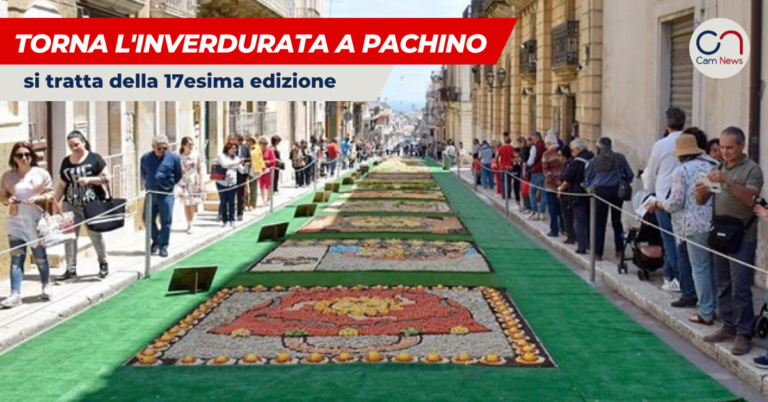 Torna l’Inverdurata a Pachino: si tratta della 17esima edizione